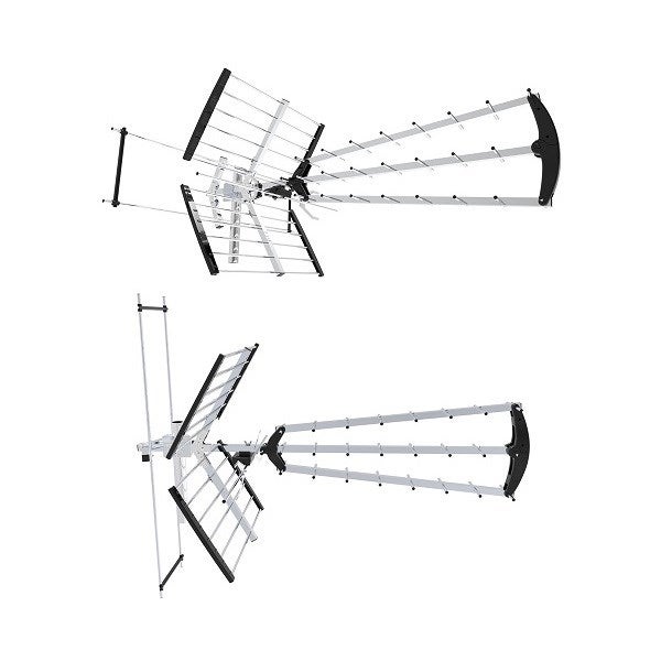 Antenne TV extérieure double Libox LB2000 32 dB Leroy Merlin — free download