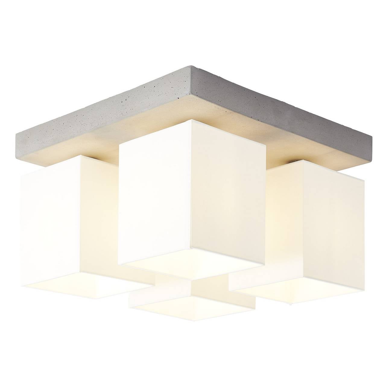BRILLIANT Geron lampa ścienna i sufitowa 31x31cm biała oświetlenie wewnętrzne, sufitowe, dekoracyjne | 1x LED 24W zintegrowany, (strumień świetlny: 31 - 6