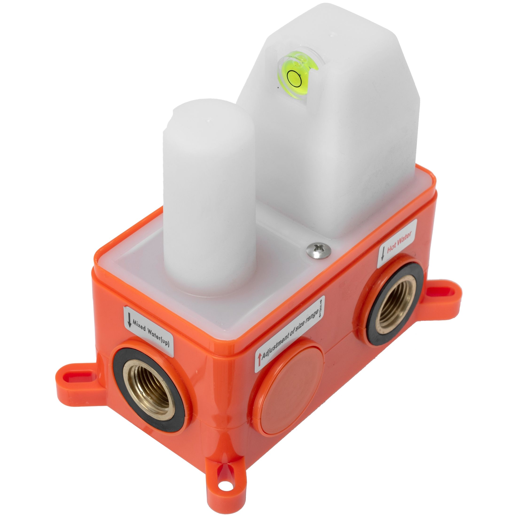 SET DOCCIA DA INCASSO REA LUNGO + BOX BRUSH GOLD 36X16X36,5CM - 7