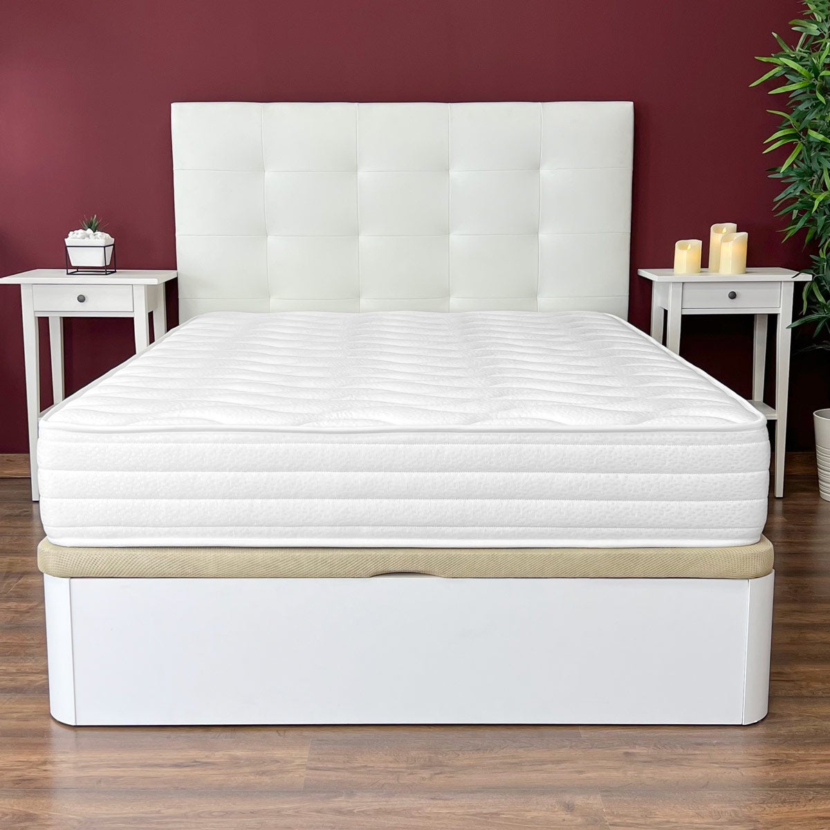 Colchão viscoelástico 90x190 Sena Reversível (Face Inverno-Verão) Firmeza-Dureza Média-alta, Espessura 20cm - 5