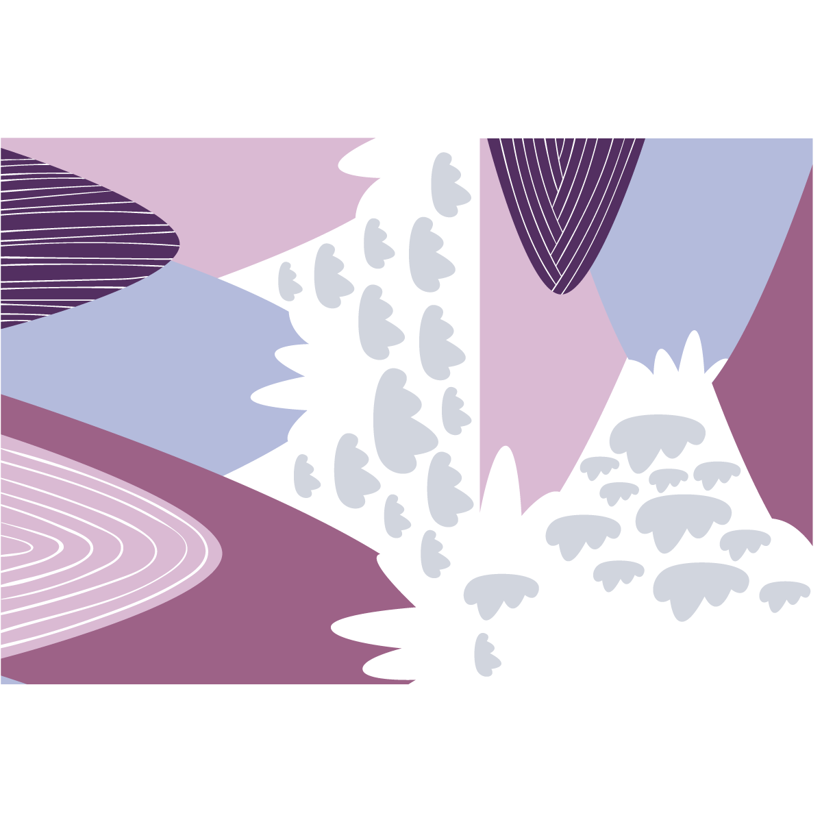 Adesivo bambino di montagna scandinavo vilka - Sticker adesivo - adesivi murali - 70x105cm - 2