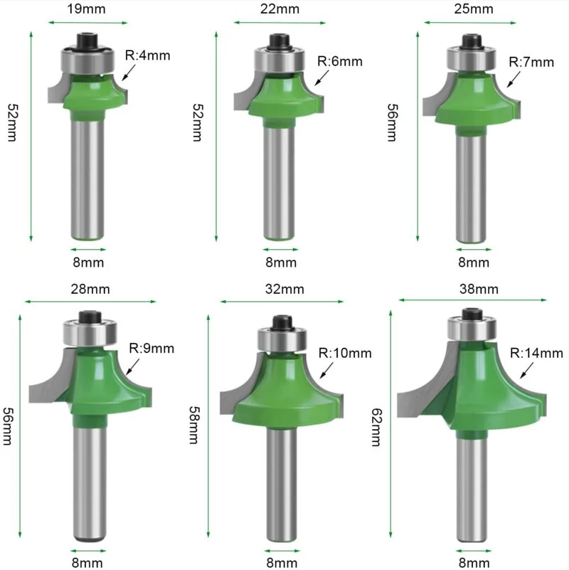 ENT 13940 Fresa per scanalatura carburo, Gambo (S) 8 mm, diametro (D) 50,8 mm, NL 2 mm, Z4