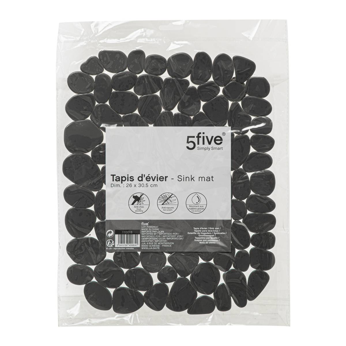 Fond D'Évier PVC Antidérapant 30cm Taupe - Protection Et Confort Pour Évier