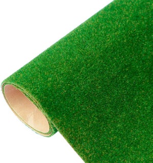 tappeto d'erba sintetica 4 pezzi per modellismo e decorazione