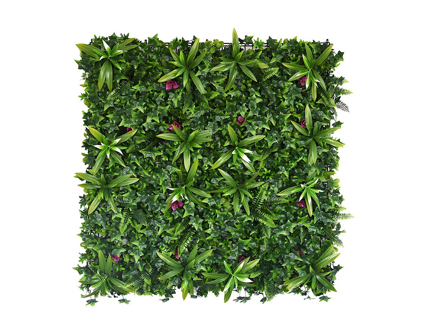 Mur végétal synthétique vert - pack de 1m² - IKAZ - 2