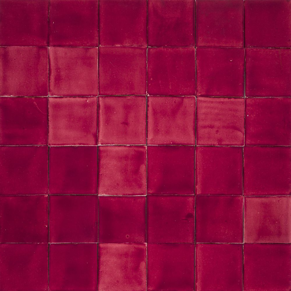 Mosaico Rosa Azulejos de Cerámica 10.5 x 10.5 cm monocromáticos rosa mexicano Rosa ...