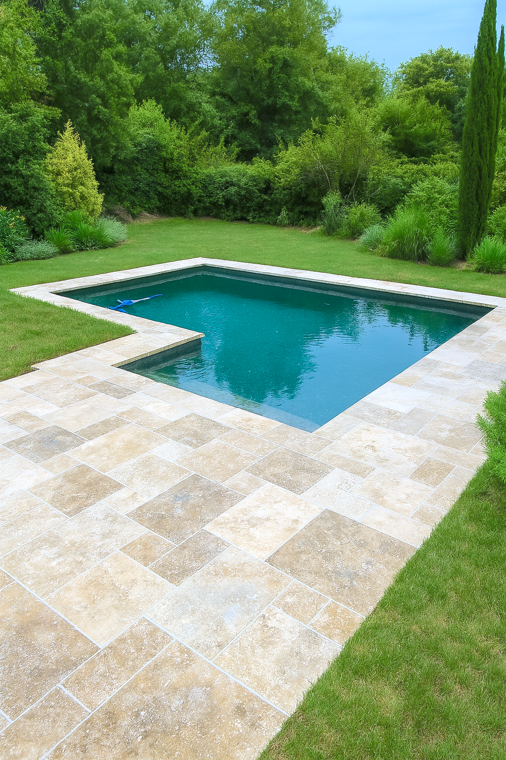 TRAVERTIN RUSTIC (2nd Choix) , pierre naturelle, Opus 4 formats EP 1,2cm intérieur/exterieure (carton de 0,74m2) - PATTOM LIVRAISON CHARIOT EMBARQUÉ - 4