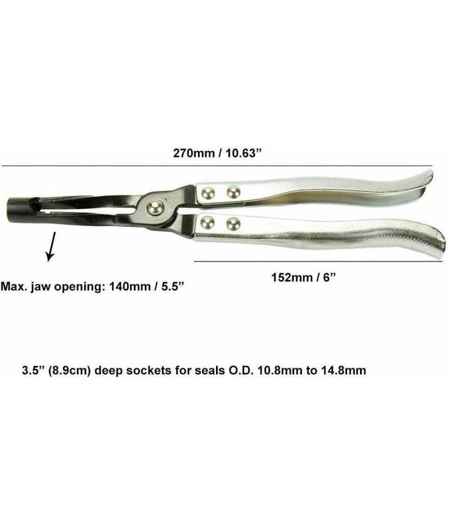 Trade Shop - Kit 11pz Sostituzione Rimozione Installazione Valvole Stelo Adattatori Art.00112 - - 3