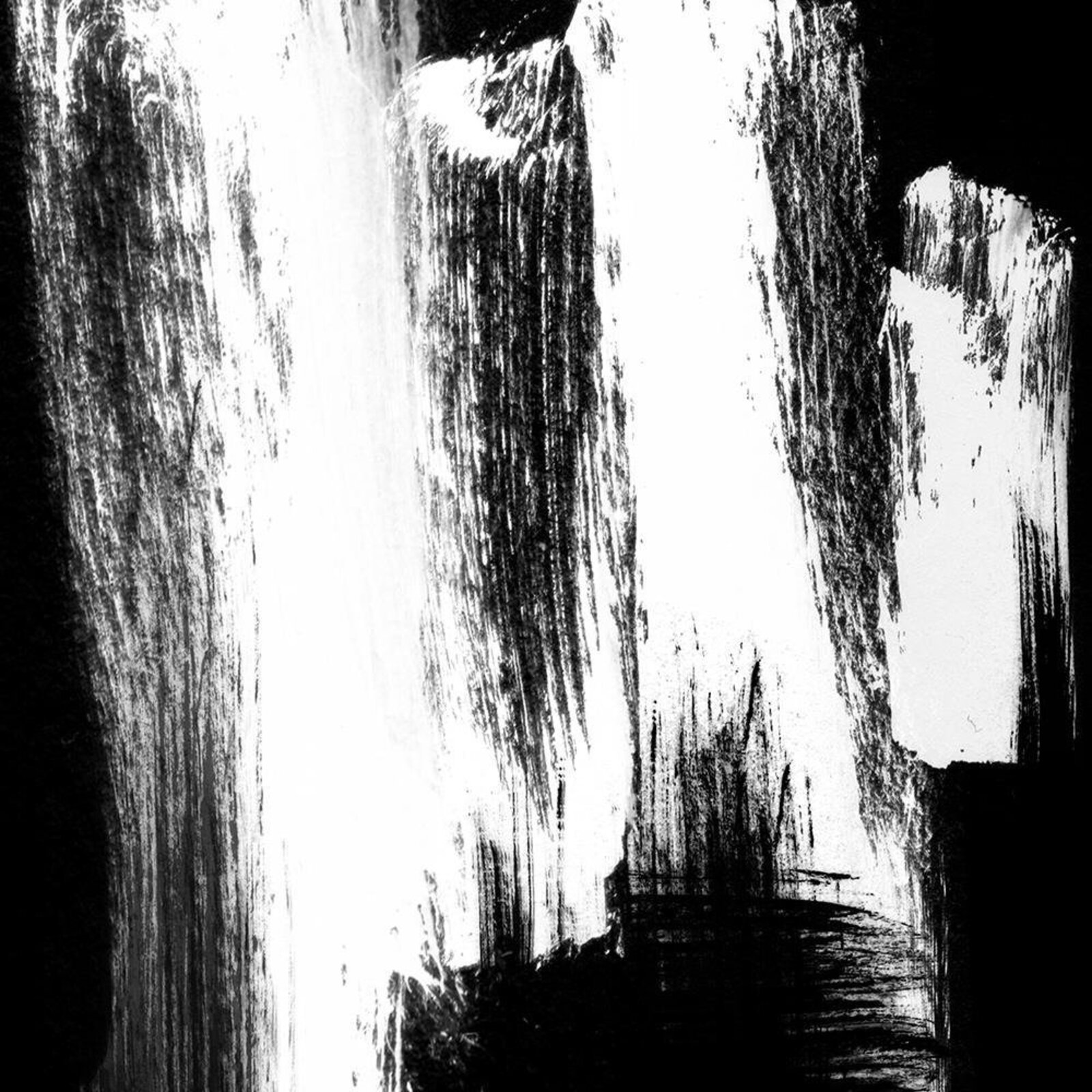 Tableau bois couleurs contrastées - 60 x 90 cm - 4