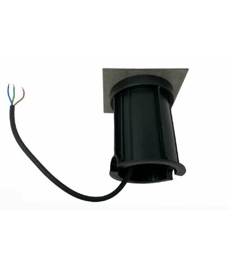 Trade Shop - Faretto Incasso Segnapasso Quadrato Luce Gu10 Calpestabile Esterno Giardino Es13 - - 2