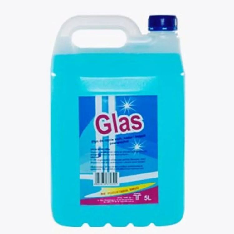 Płyn do mycia szyb GLAS 5L z działaniem antystatycznym