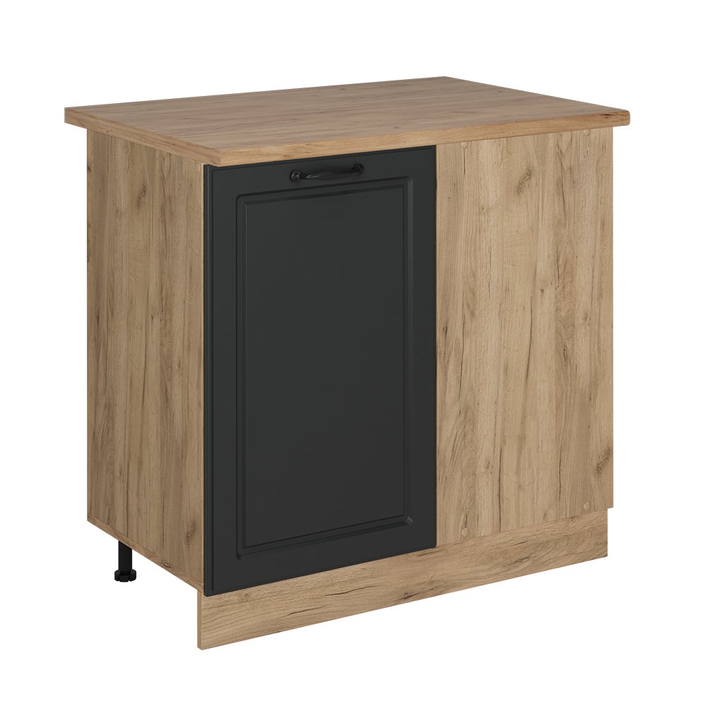 Vicco Szafka narożna R-Line, Antracytowy domek wiejski, 86 cm , BP Dąb