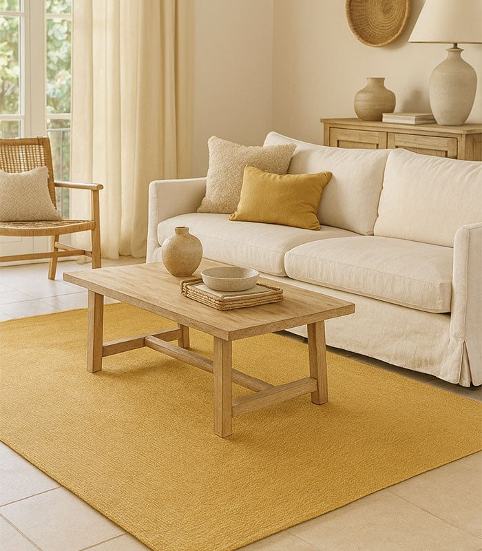 Hamid - Tapis d'extérieur et d'intérieur NANSA OCRE 300x250 - 3