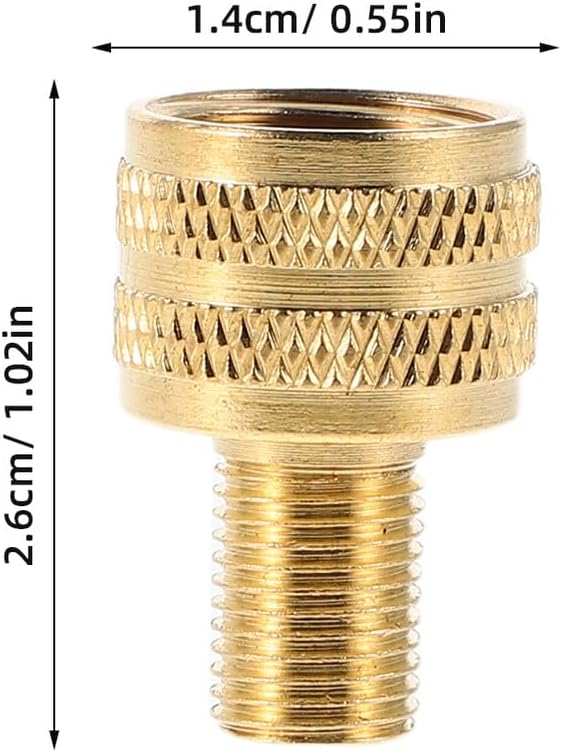 3 Pièces Adaptateurs de Valve de Pneu Camion Embouts de Gonflage pour Compresseur Air Accessoires pour Gros Pneus Agricoles et Poids Lourds - 2