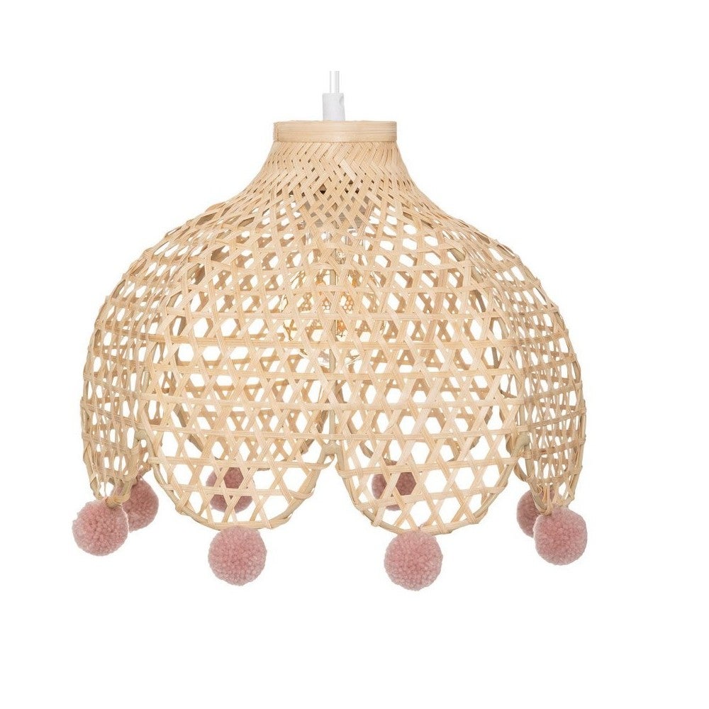 Suspension enfant - bambou et métal - H22 cm - Atmosphera créateur d'intérieur - 4