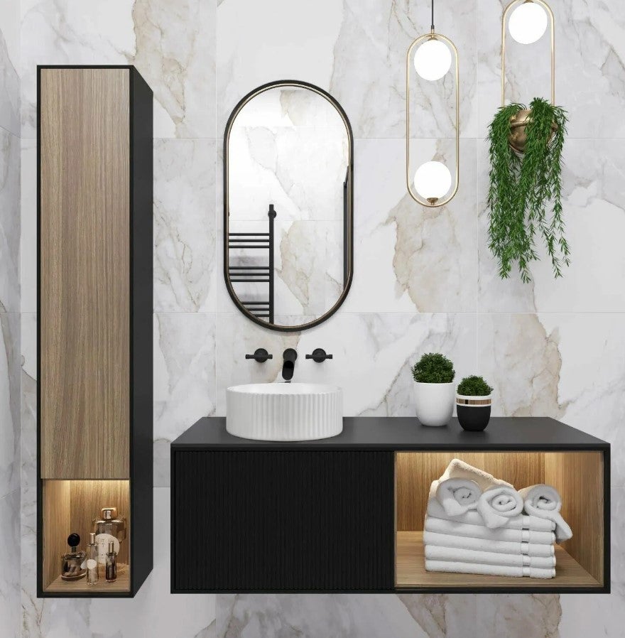 Umywalka Nablatowa Rea Delia Biały 36 X 36 - 4