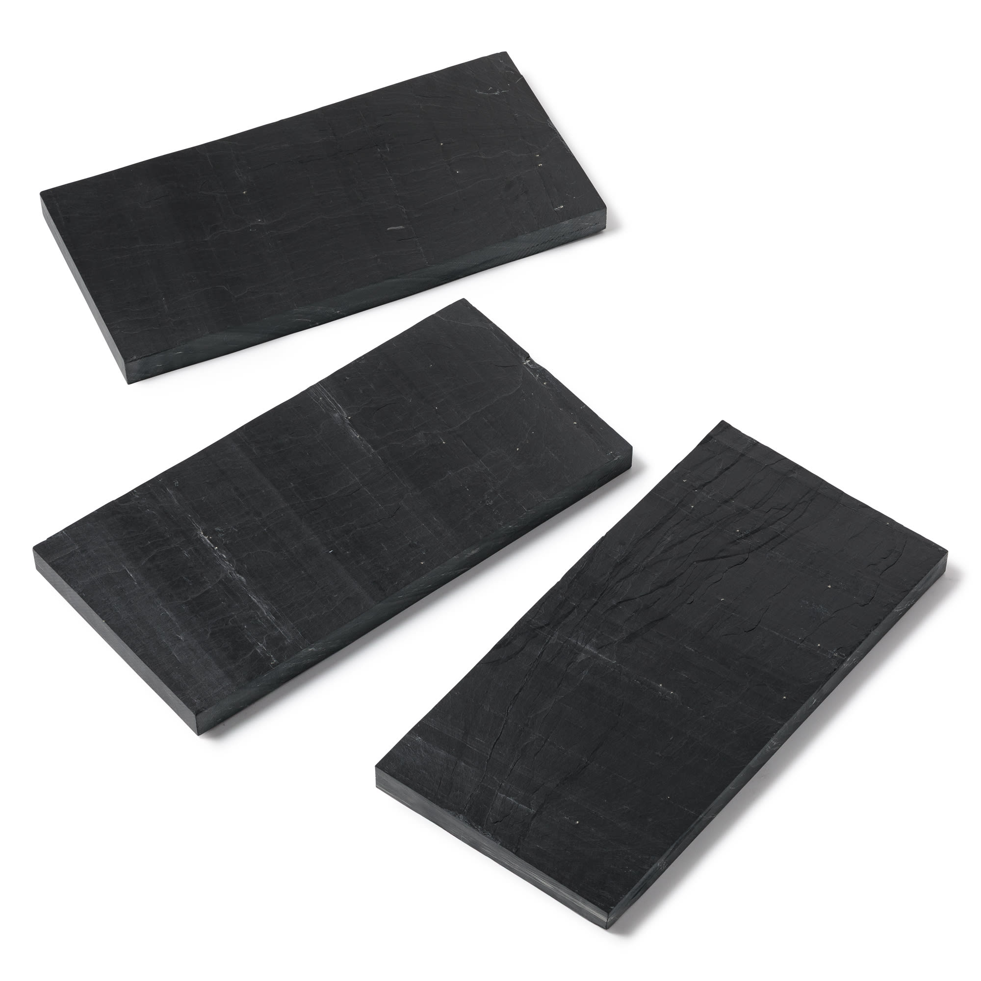 Pas japonais Rectangle Ardoise Noire 50x25x2-3 cm (à l'unité) - RO'MA NATURE - 4