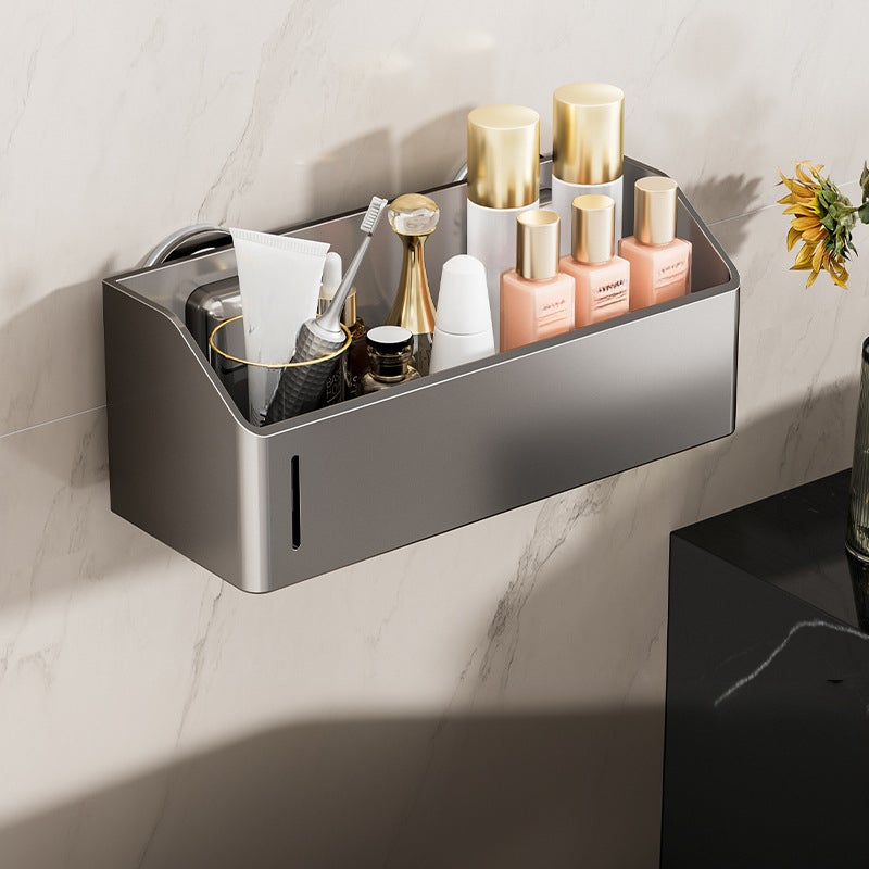 Panier Douche Ventouse De Panier De Douche, U00e9tagu00e8re D'aspiration De Douche - Support De Rangement Mural Pour Cuisine - Porte-savon Amovible Pour Salle De Bain Panier à Ventouse Pour Douche