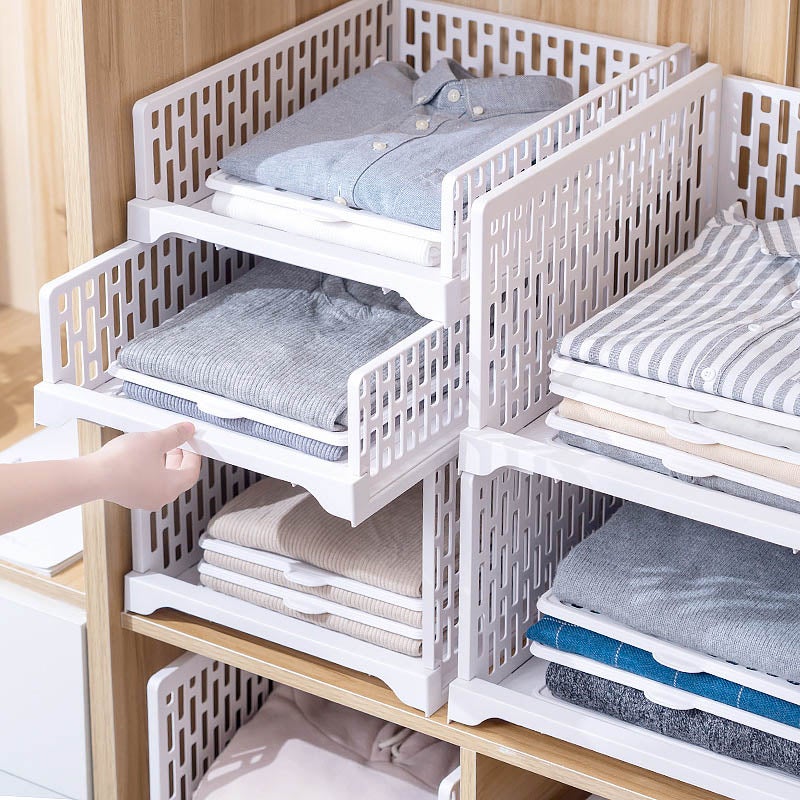 3 Contenitori Pieghevoli Per Armadio 47x28x20 Cm – Ceste In Tessuto Con Manici | Per Vestiti, Lenzuola, Giocattoli E Scaffali