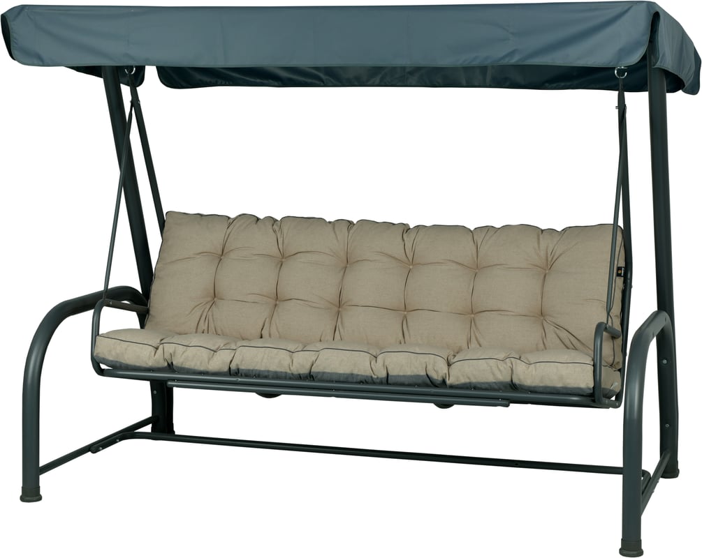 Poduszka ogrodowa na huśtawkę ogrodową AMPO 175 cm beżowy wodoodporna 1 szt.