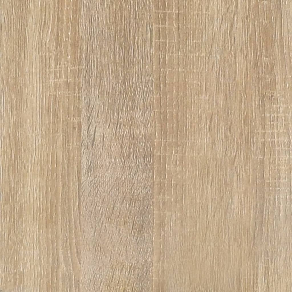 Maison Exclusive - Armarios de pared 2 uds contrachapada roble Sonoma 102x30x20 cm - 6