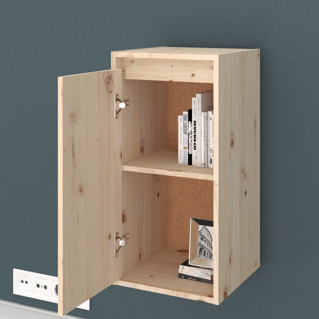 Maison Exclusive - Pensili 2 pz 30x30x60 cm in Legno Massello di Pino - 9