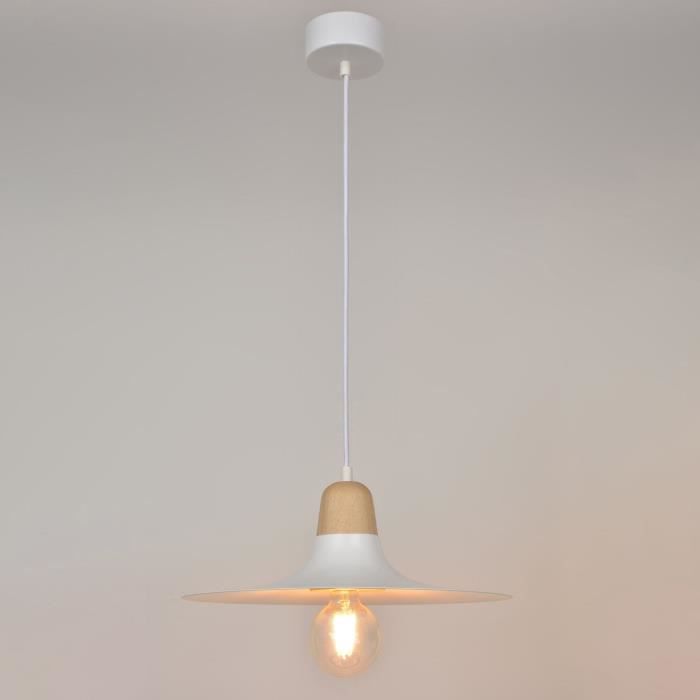 Suspension plate - Métal - H 100 cm - Blanc mat - 7