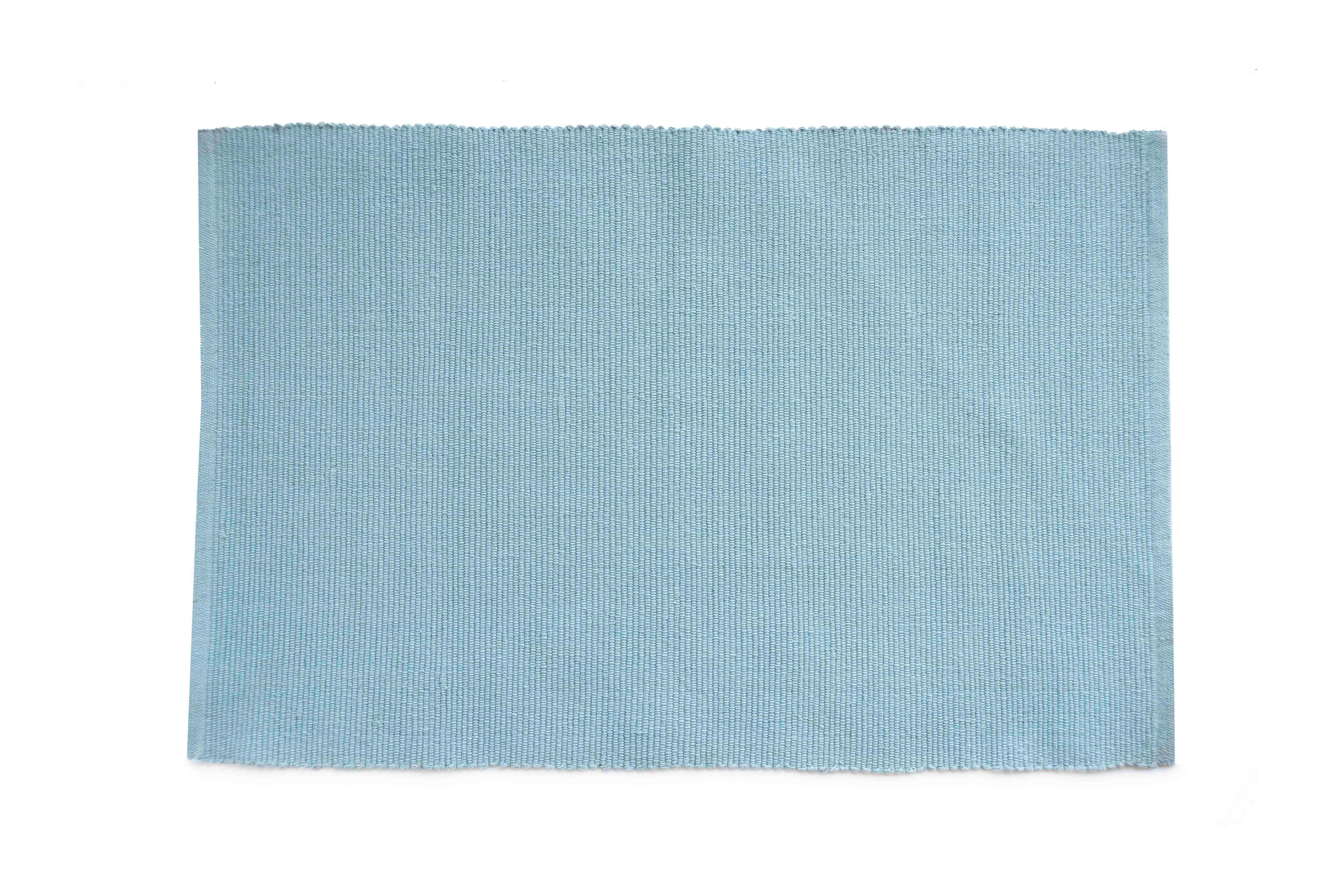 PODSTAWOWY NIEBIESKI DYWAN BAWEŁNIANY 60X90 CM