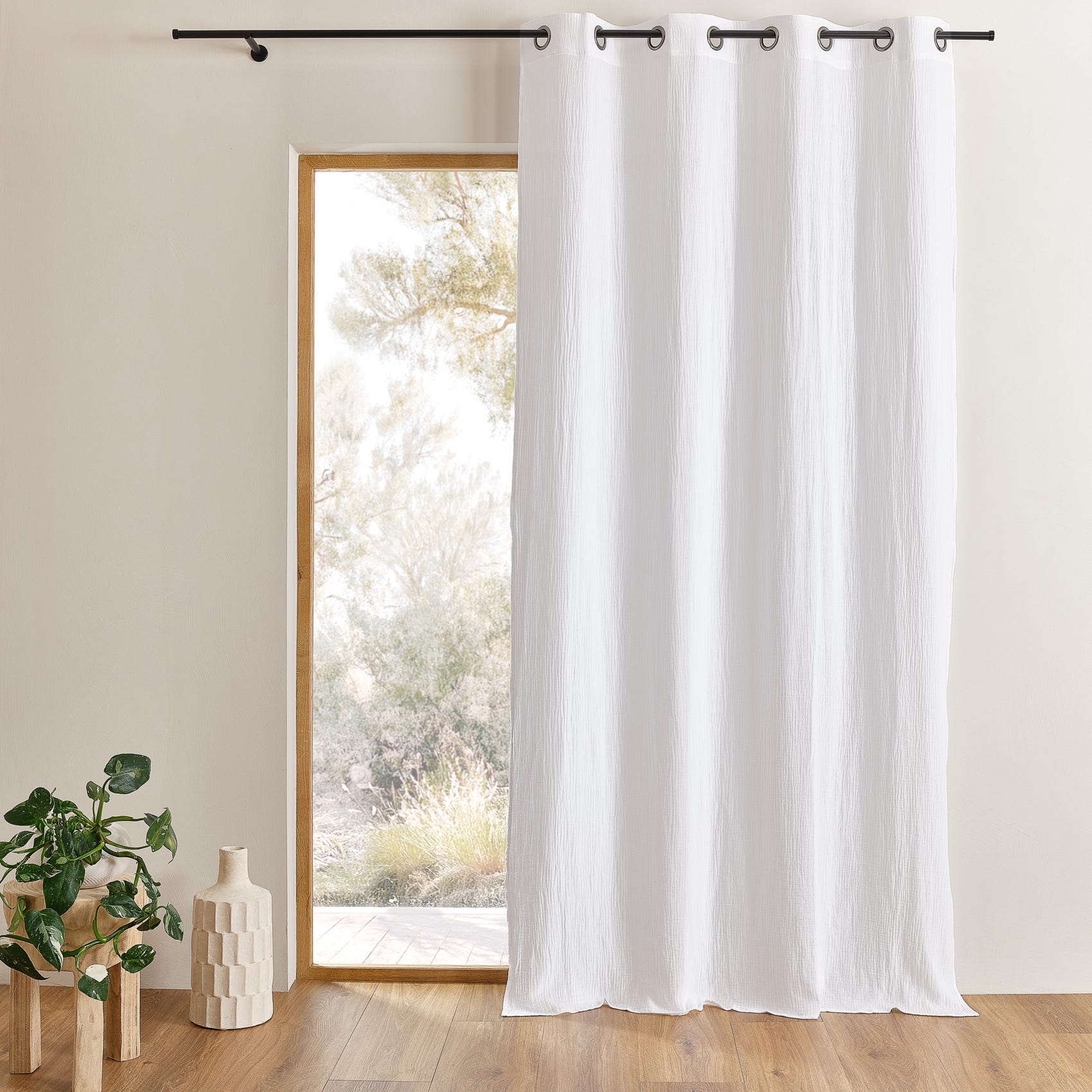 Set di 4 Tende a Pannello Scorrevole - Albero Della Vita - 60x245 cm Set di 4 Tende a Pannello Scorrevole - Albero Della Vita - 60x245 cm