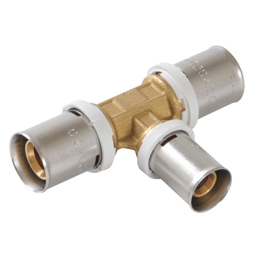 NICOLL Raccord multicouche FLUXO Té réduit à sertir Ø40-20-40 | Leroy ...