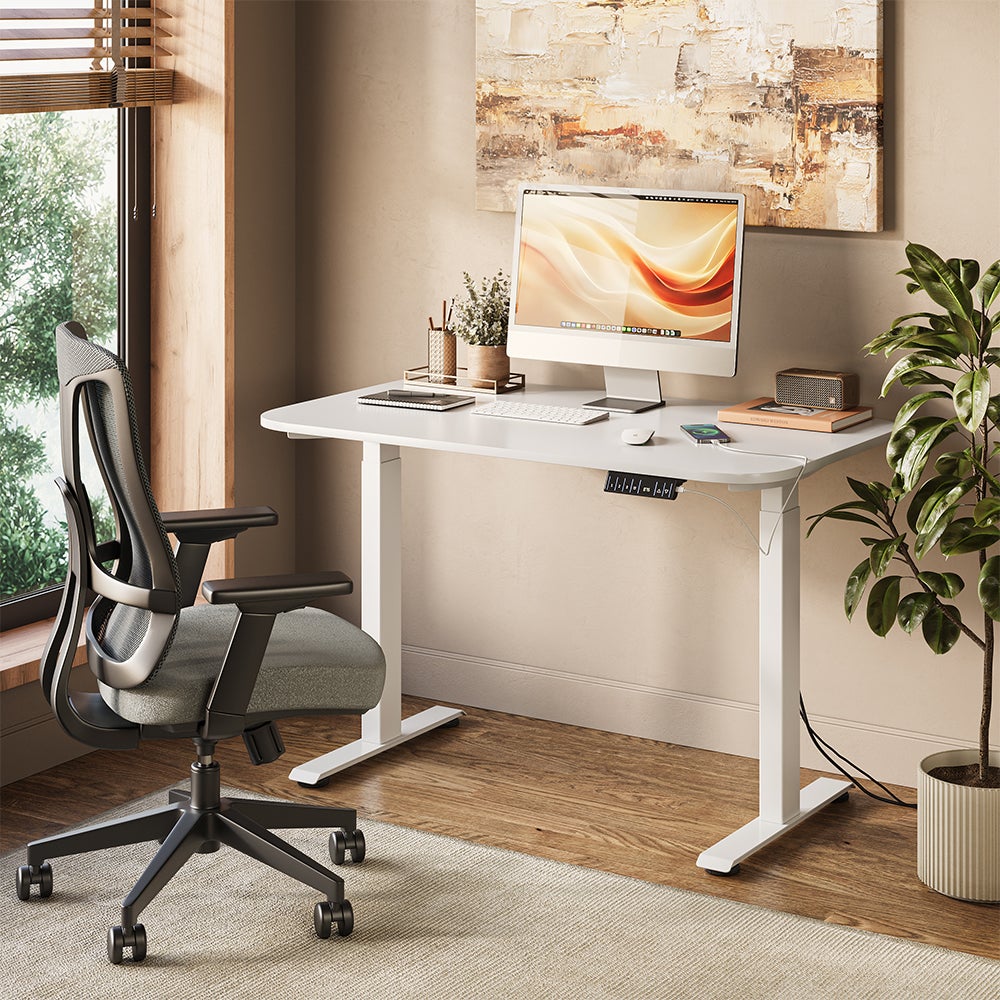 Vicco Biurko Elevate, Biały, 120 x 70 cm 2 silniki - 3