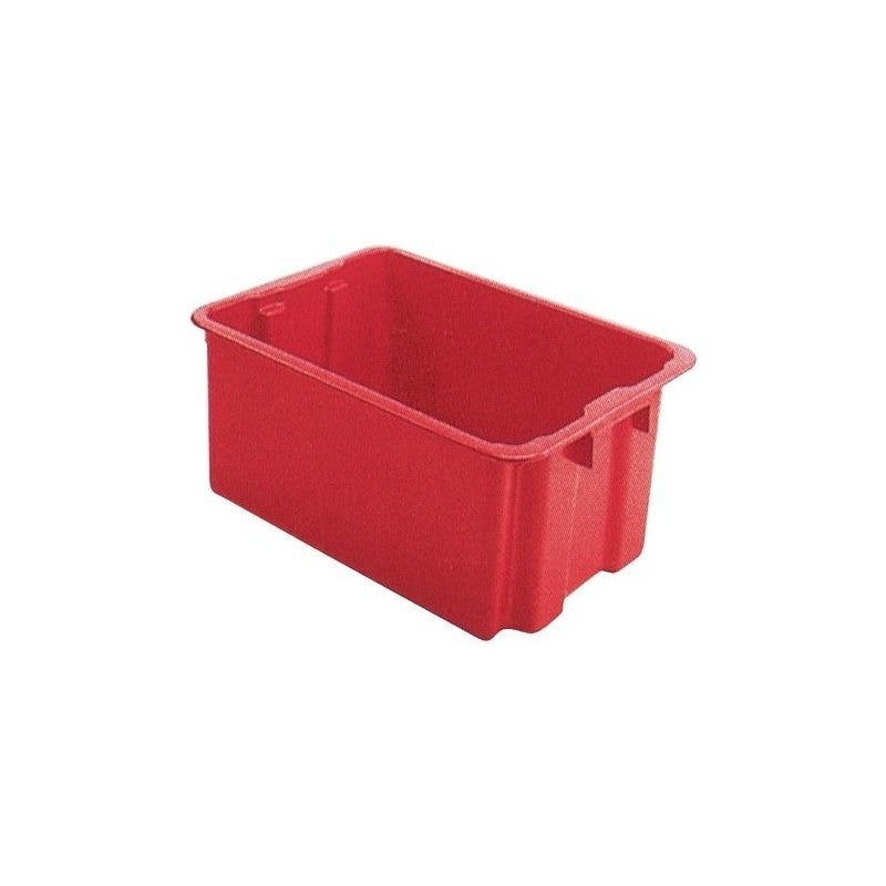 Bac rangement 60 l 650x450x280 mm rouge | Leroy Merlin