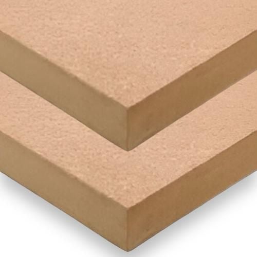 Pack 2 Tableros de MDF crudo 1220x2400x10 mm (anchoxaltoxgrosor