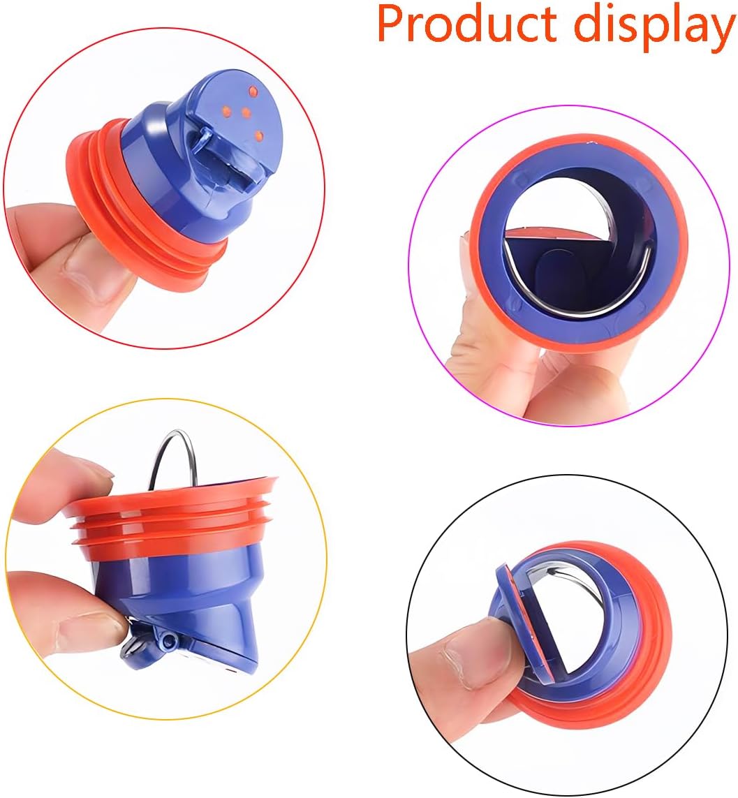 Caniveau de douche anti-odeurs 2 pièces - Siphon de sol en silicone, anti-refoulement - Noyau universel anti-odeurs 50 tubes 40 tubes - 7