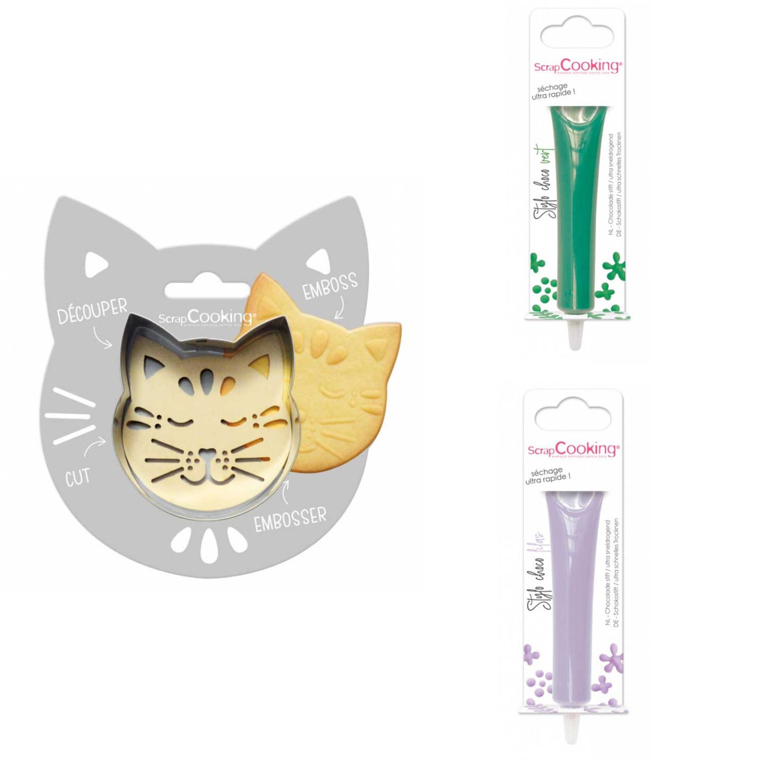 Stampino Per Biscotti A Forma Di Gatto – Tagliapasta In Acciaio 6,5 Cm, Ideale Per Pasta, Fimo, Sapone E Regali - 3