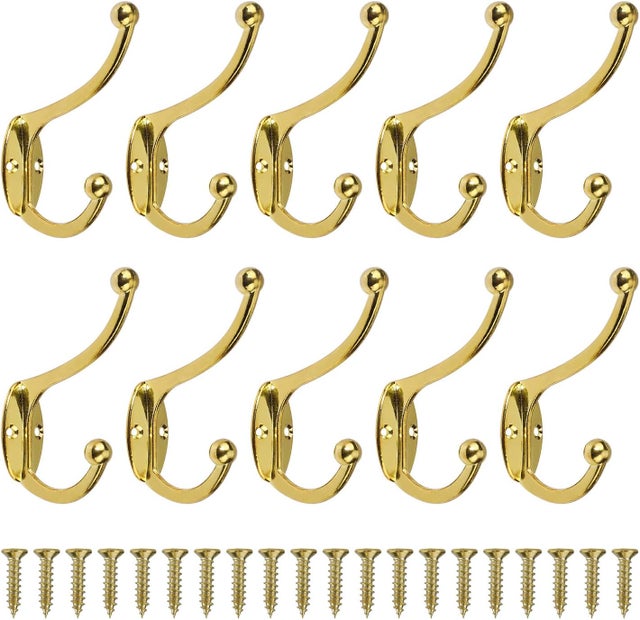 Patère porte manteau en métal vintage | Selency