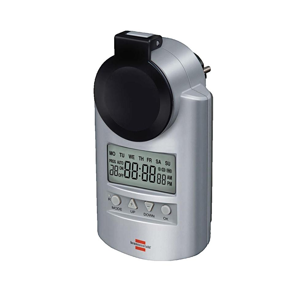 Timer elektryczny Brennenstuhl Primera-Line DT IP44 wodoodporny 20 programów