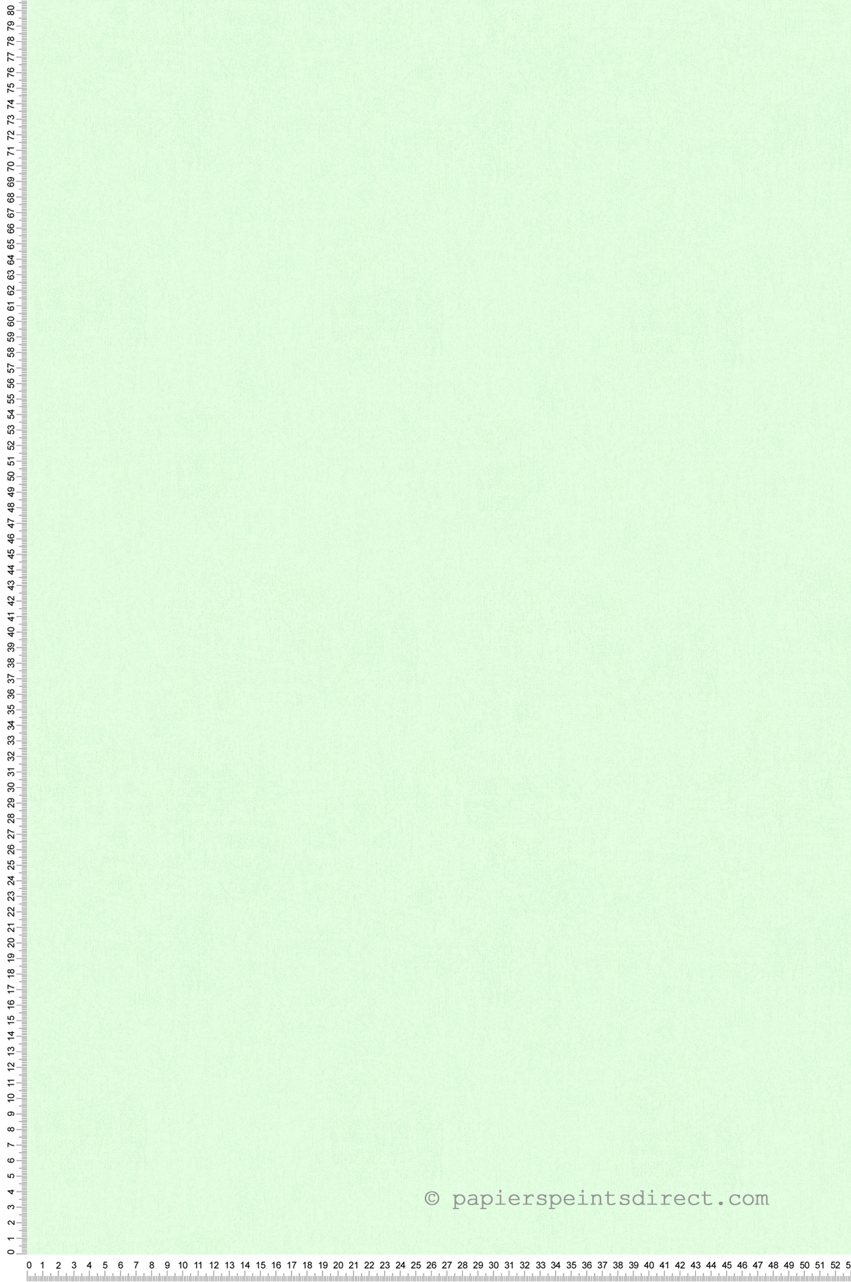 Papel pintado liso verde claro - 53 cm x 10,05 m - a.s. création