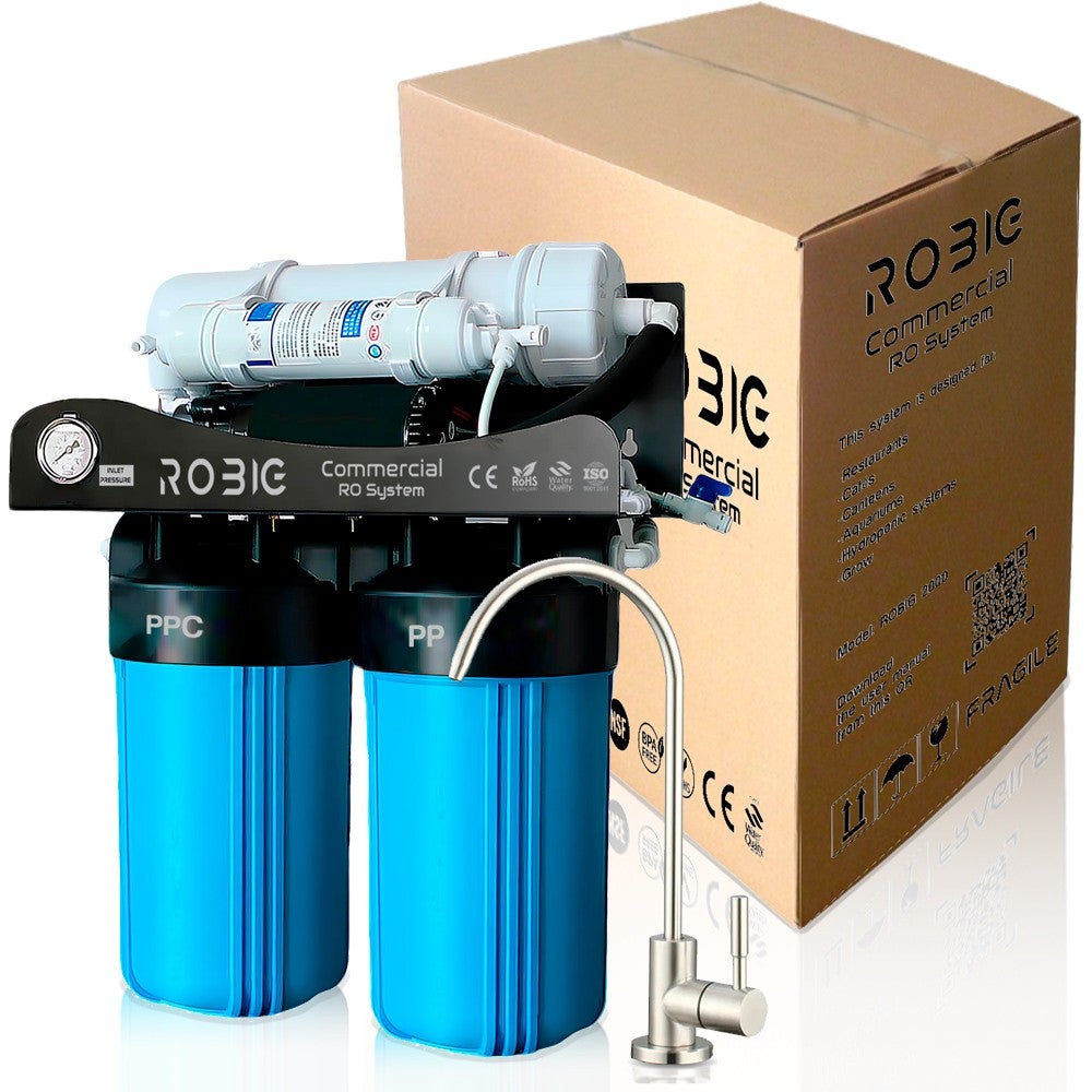ROBIG PURE PRO | Osmoseur professionnel 600 GPD pour eau osmosée faible TDS - 6