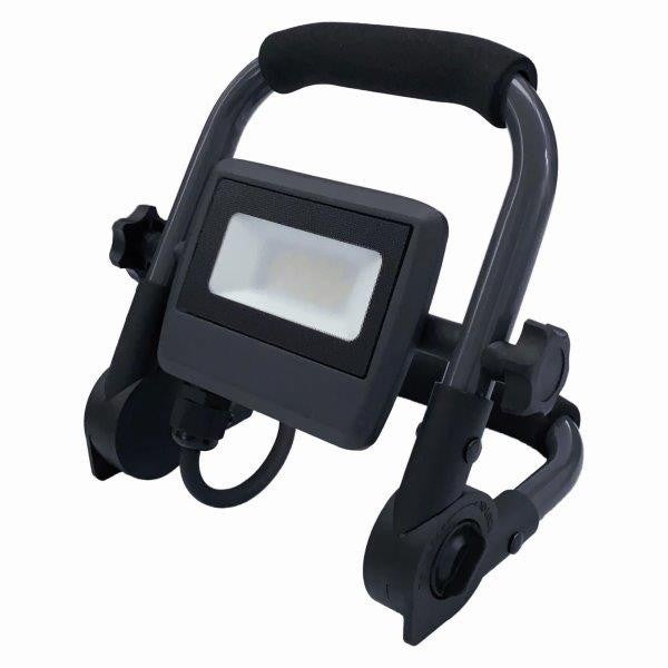Faretto LED Con Morsetto E Cavo 1,8 M | Lampada Impermeabile In Alluminio Con Spina EU E Interruttore | 10W Luce Fredda