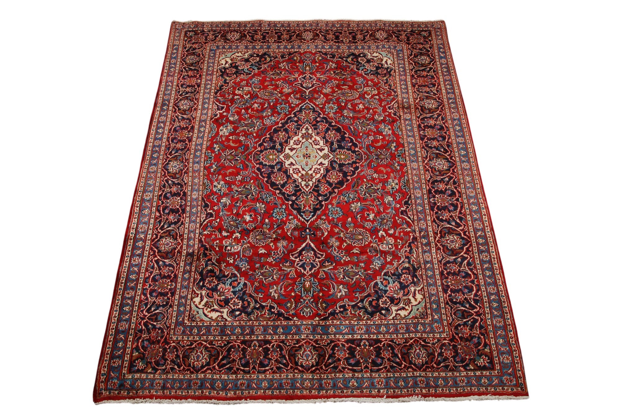Oryginalny dywan Kashan 290x195 cm | GalleriaFarah1970