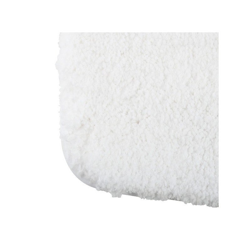 Tappetino da bagno in microfibra 40x60cm Bianco MSV - 2