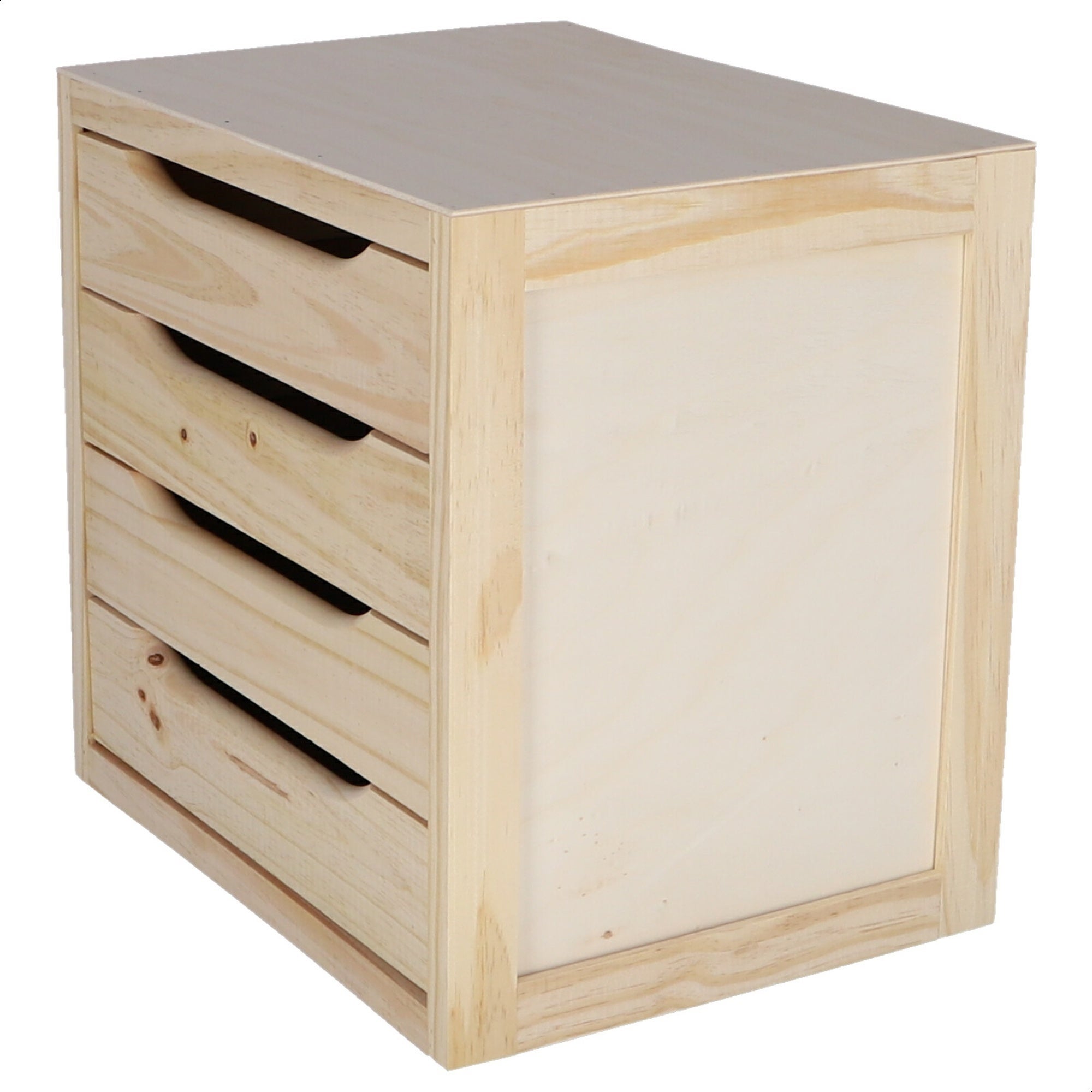 WELL HOME MOBILIARIO & DECORACIÓN Commode 4 tiroirs finition sans vernis - 8