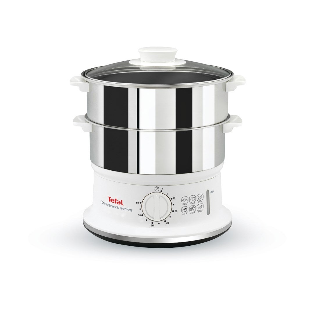 Tefal Blanco Vc1451 Vaporizador 2 Cesta(S) Independiente 900 W Acero Inoxidable - Imagen 2