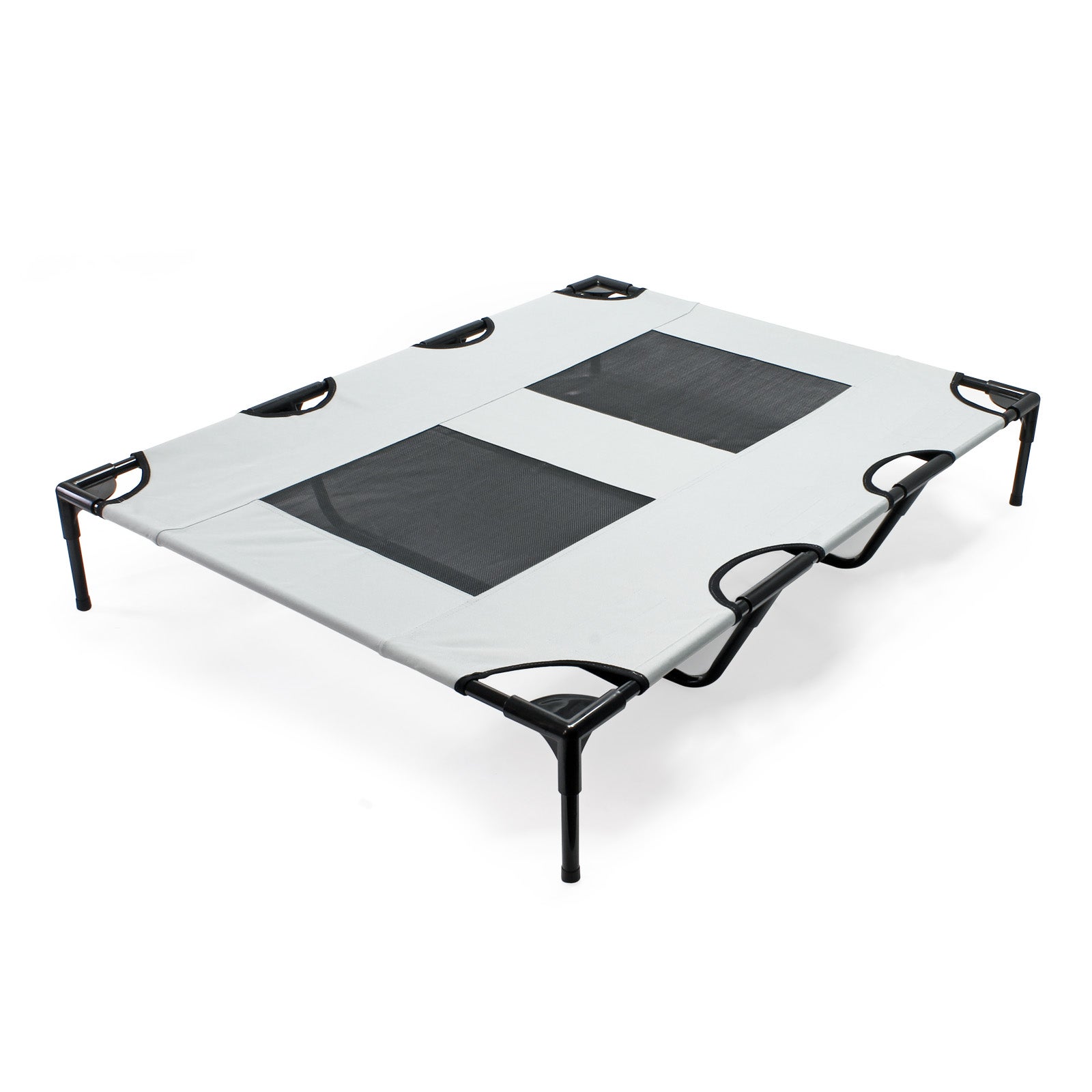 Wiltec Brandina Per Cani E Gatti 122x93x20cm – Lettino Rialzato Portata 60kg, Comodo E Robusto Per Esterno E Interno Tappetino Rialzato Impermeabile
