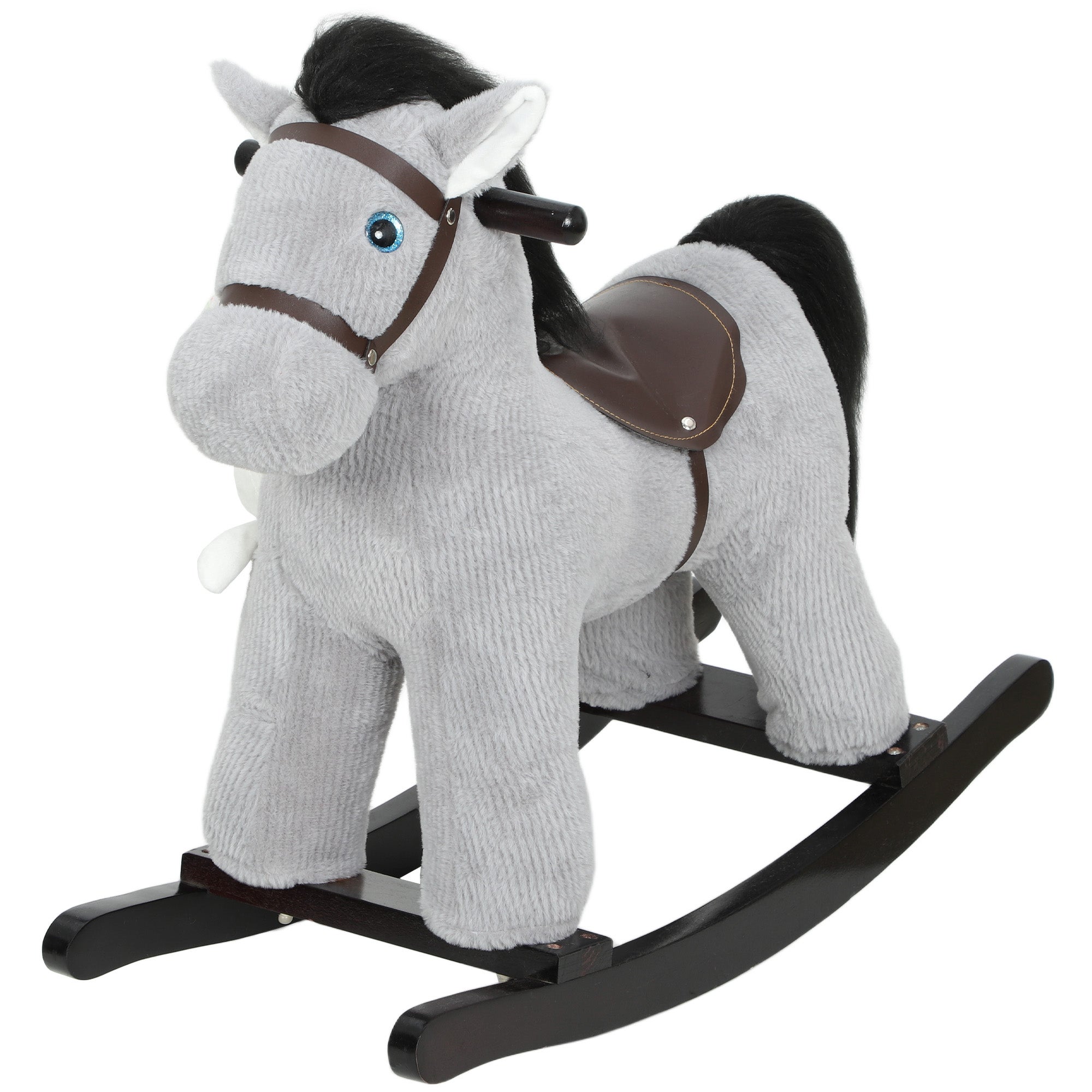 Cheval à bascule avec anneau de siège Chevaux à bascule