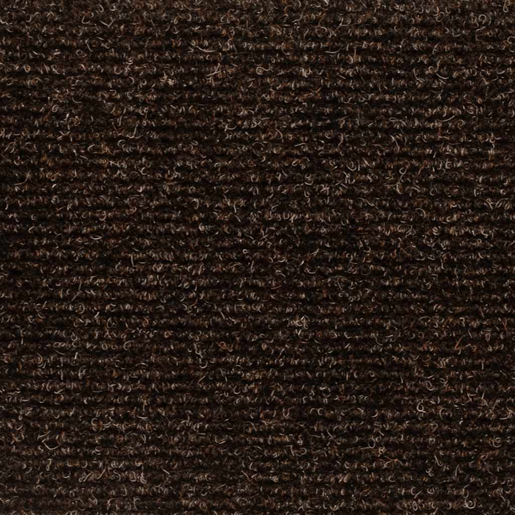 Tapis d'escalier autocollants 30 pièces 76 x 20 cm Marron Rectangulaire vidaXL - 7