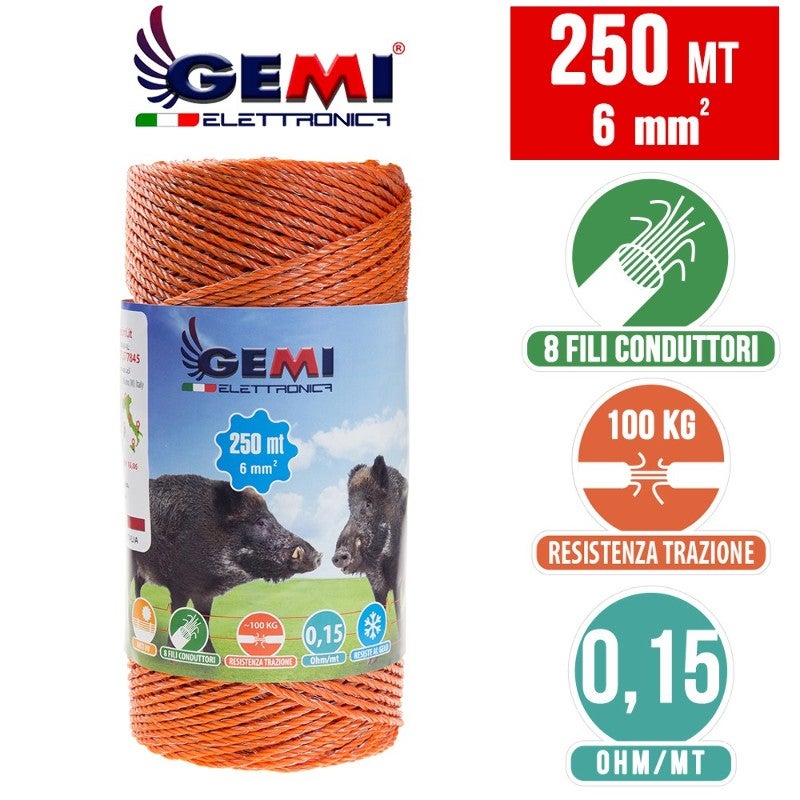 Ruban De Clôture électrique Pour Chevaux - 250 M X 8 Mm - Gemi, Fabrication Italienne