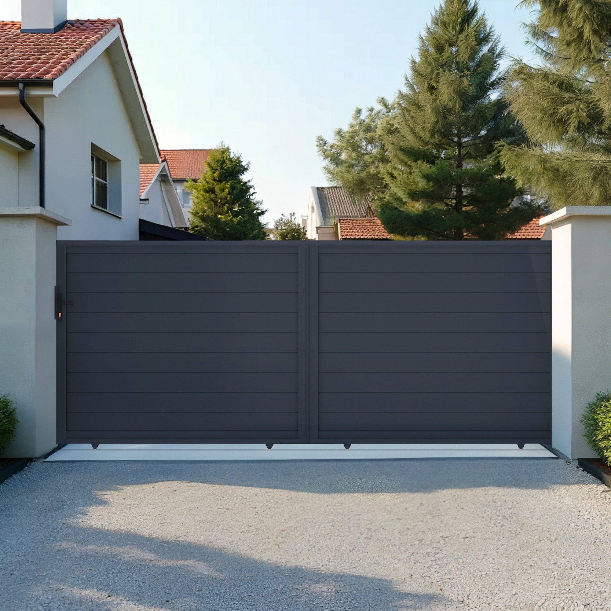 Portail Alu Coulissant 4m