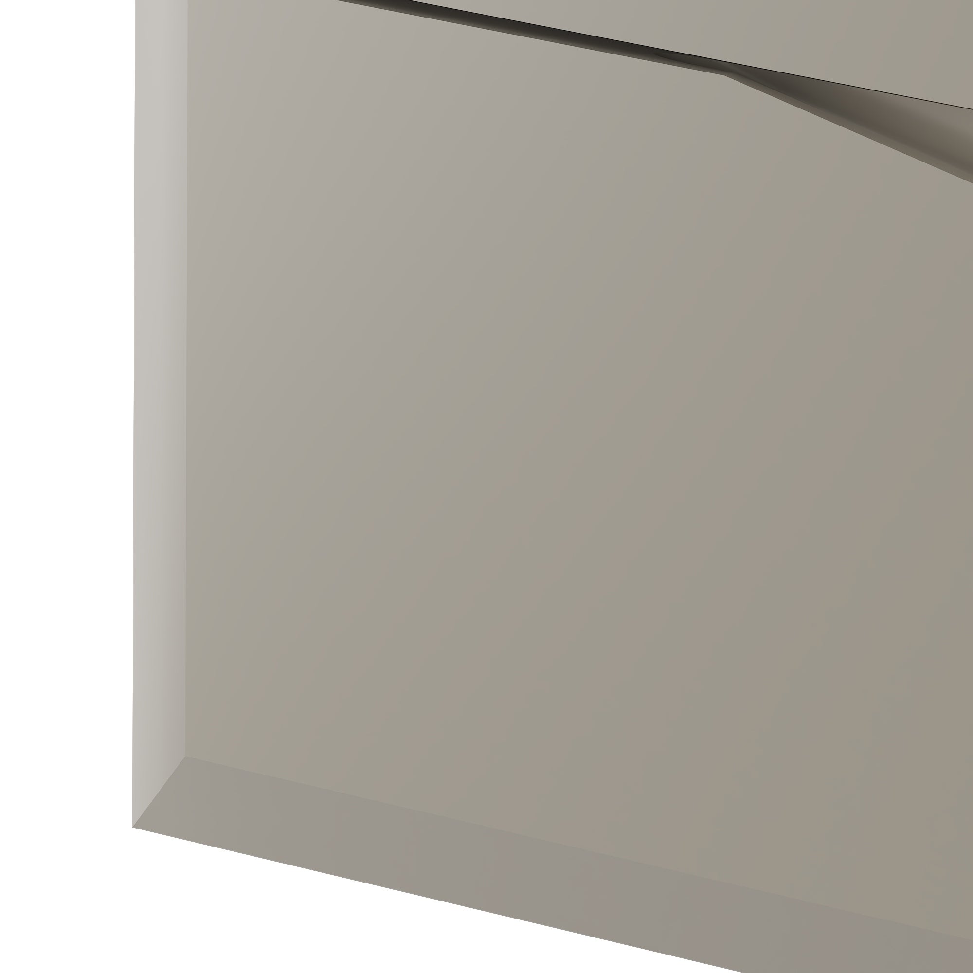 Szafka łazienkowa DELICA 60 cm kaszmir wisząca 2 szuflady frezowane MDF mat - 7